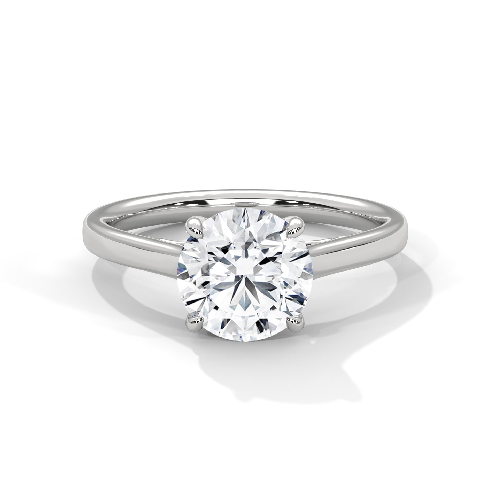 round-14k white gold|round-18k white gold|round-platinum