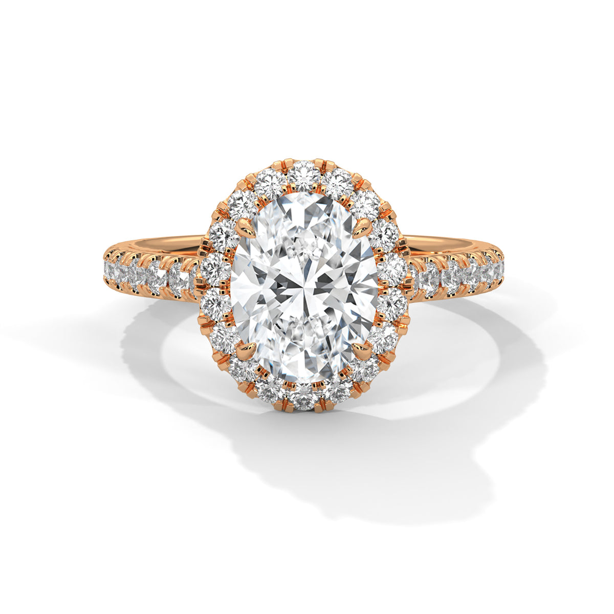 oval-14k rose gold|oval-18k rose gold