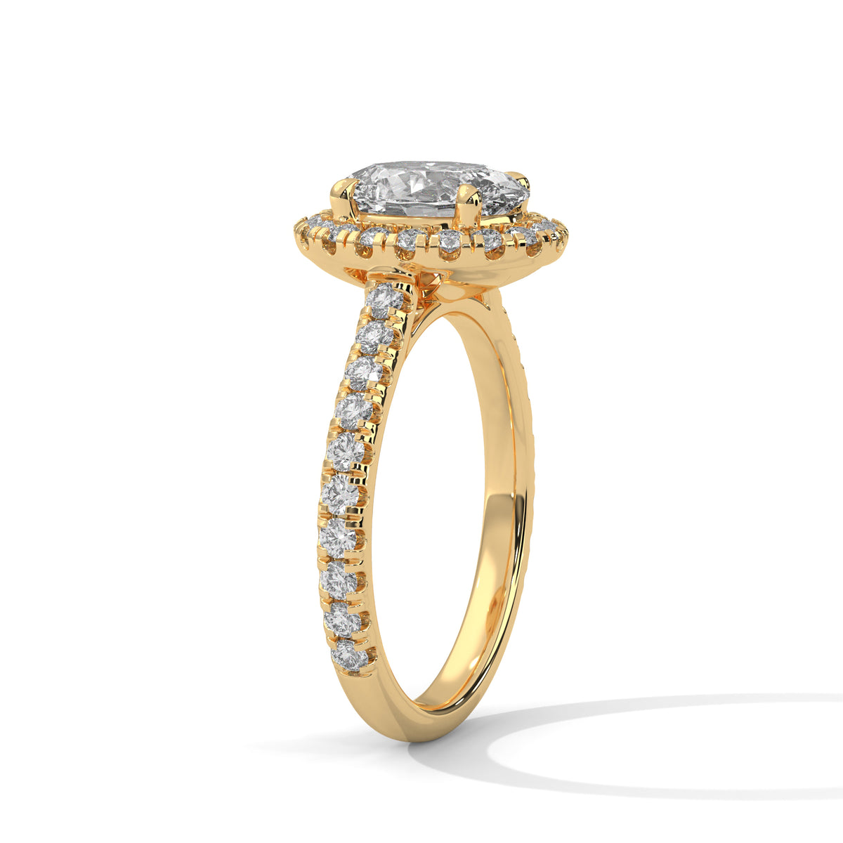 oval-14k yellow gold|oval-18k yellow gold
