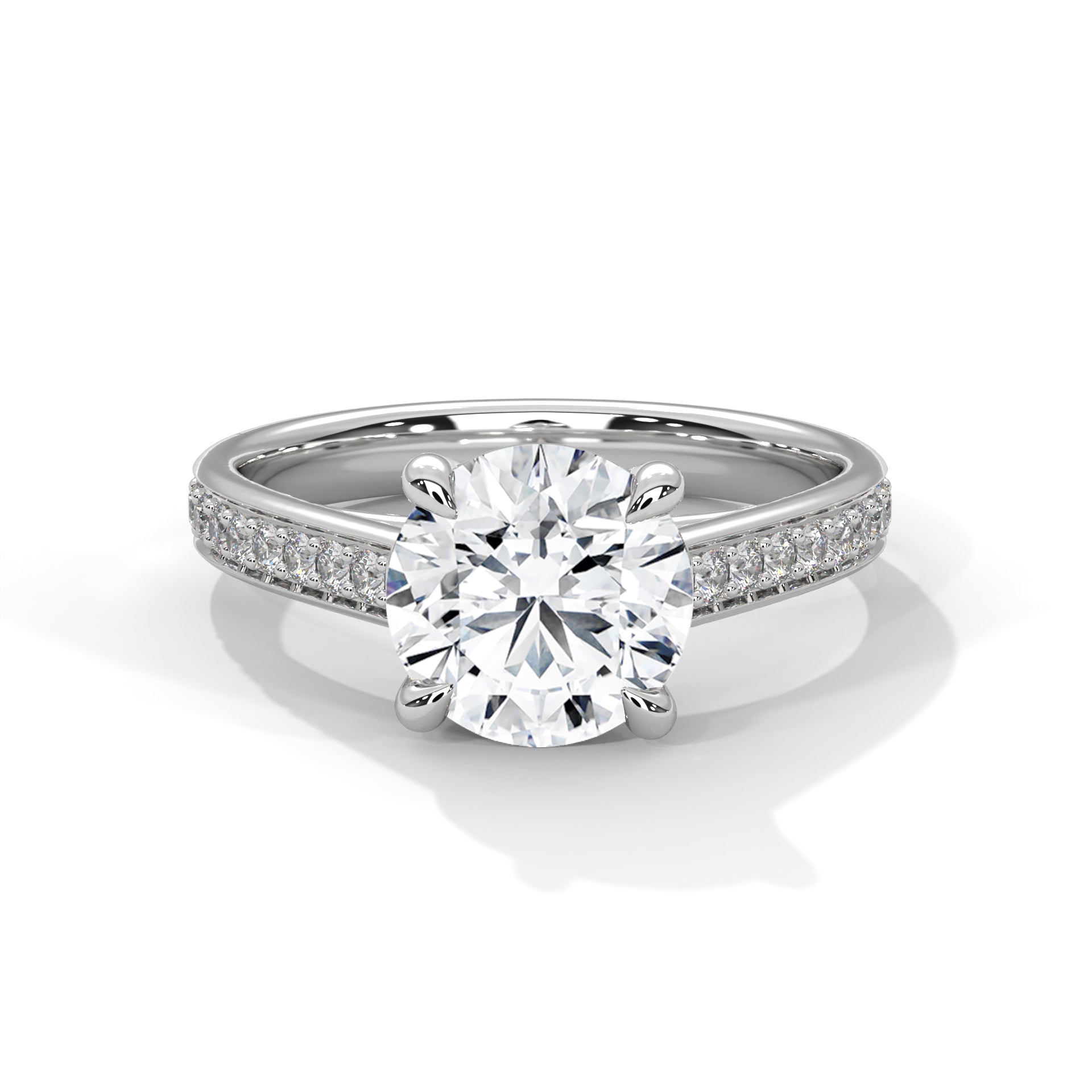 round-14k white gold|round-18k white gold|round-platinum
