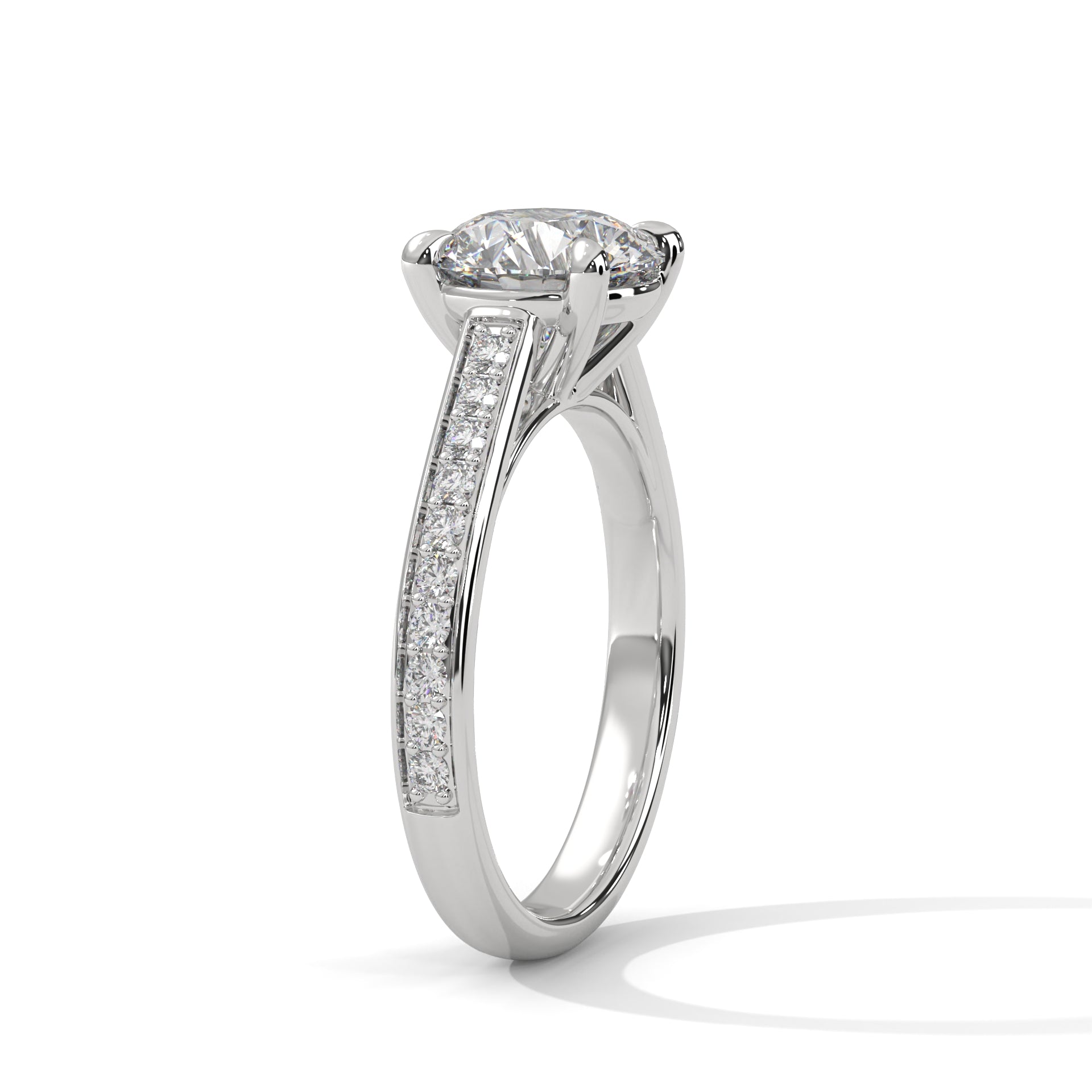 round-14k white gold|round-18k white gold|round-platinum