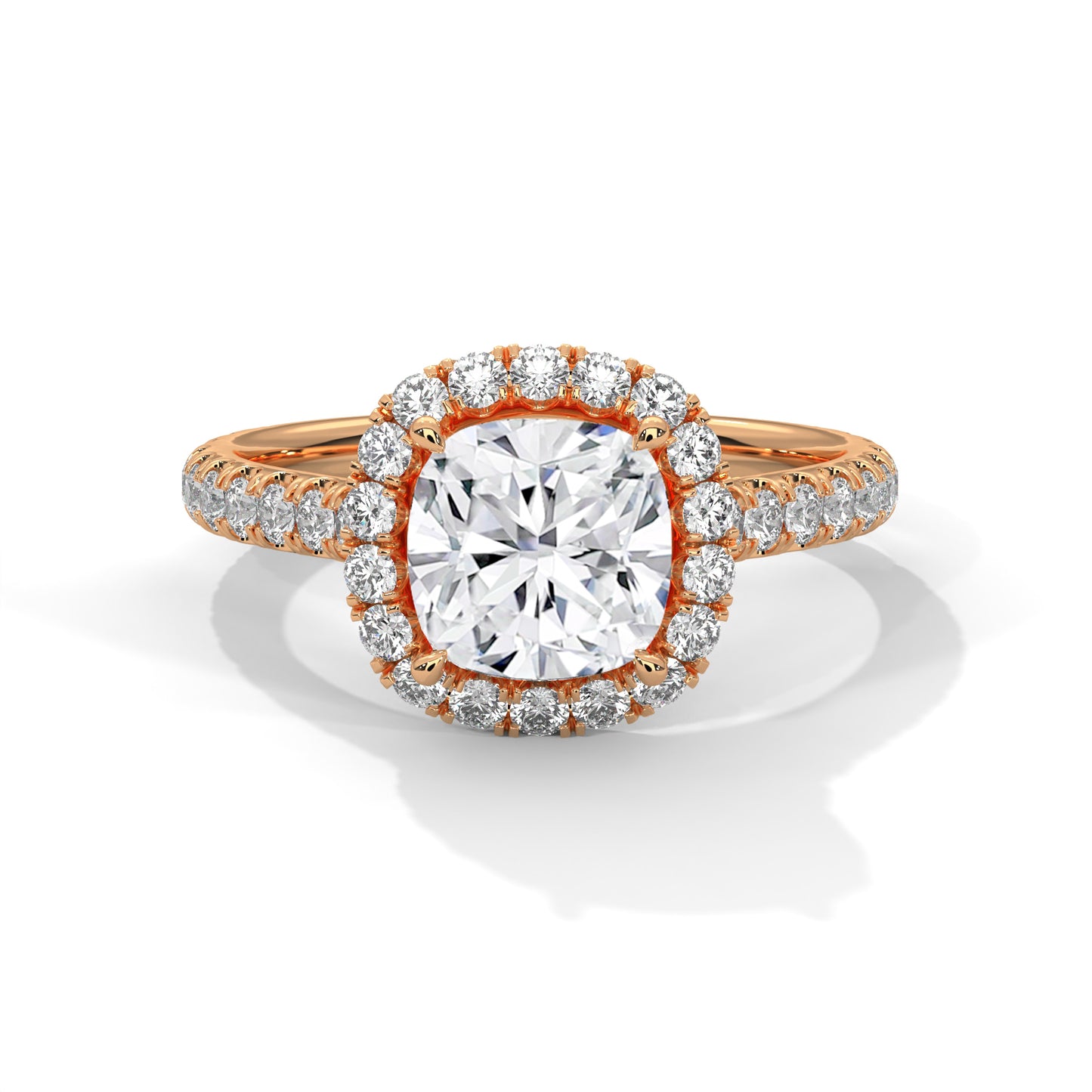 cushion-14k rose gold|cushion-18k rose gold