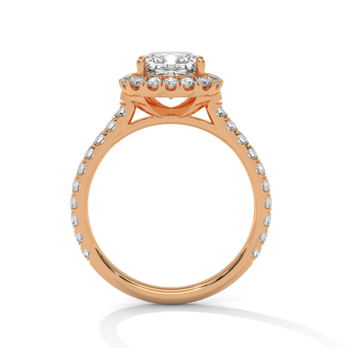 Load image 1 in gallery view. cushion-14k rose gold|cushion-18k rose gold