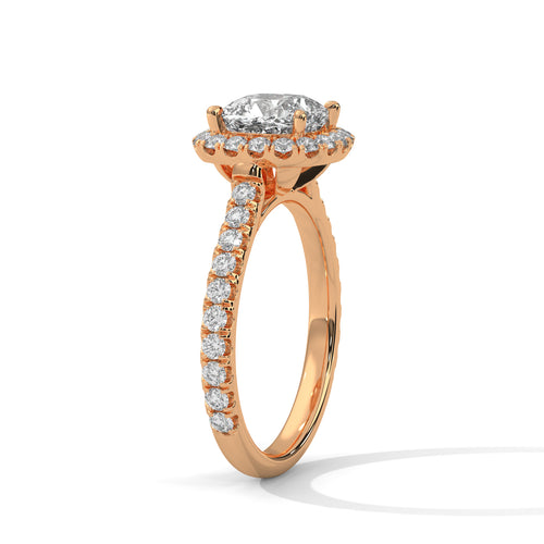 Load image 1 in gallery view. cushion-14k rose gold|cushion-18k rose gold