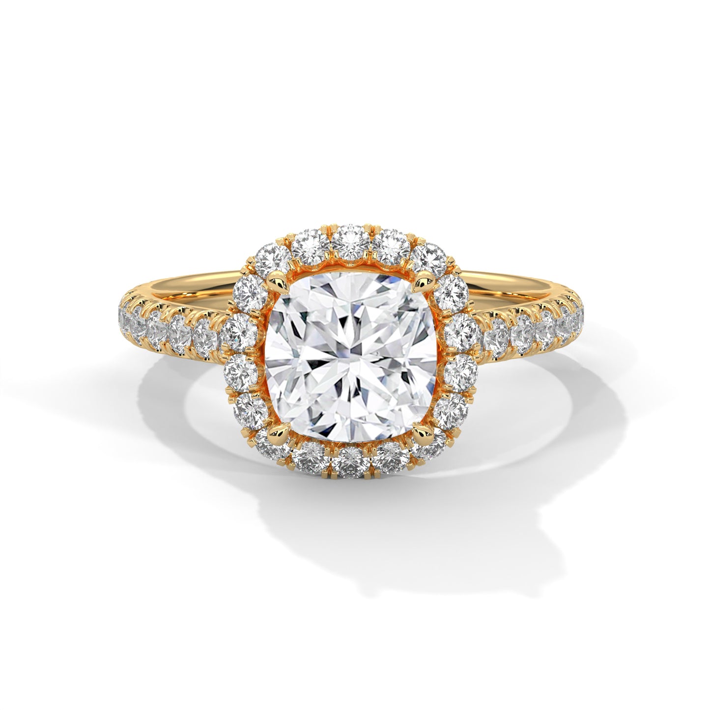 cushion-14k yellow gold|cushion-18k yellow gold