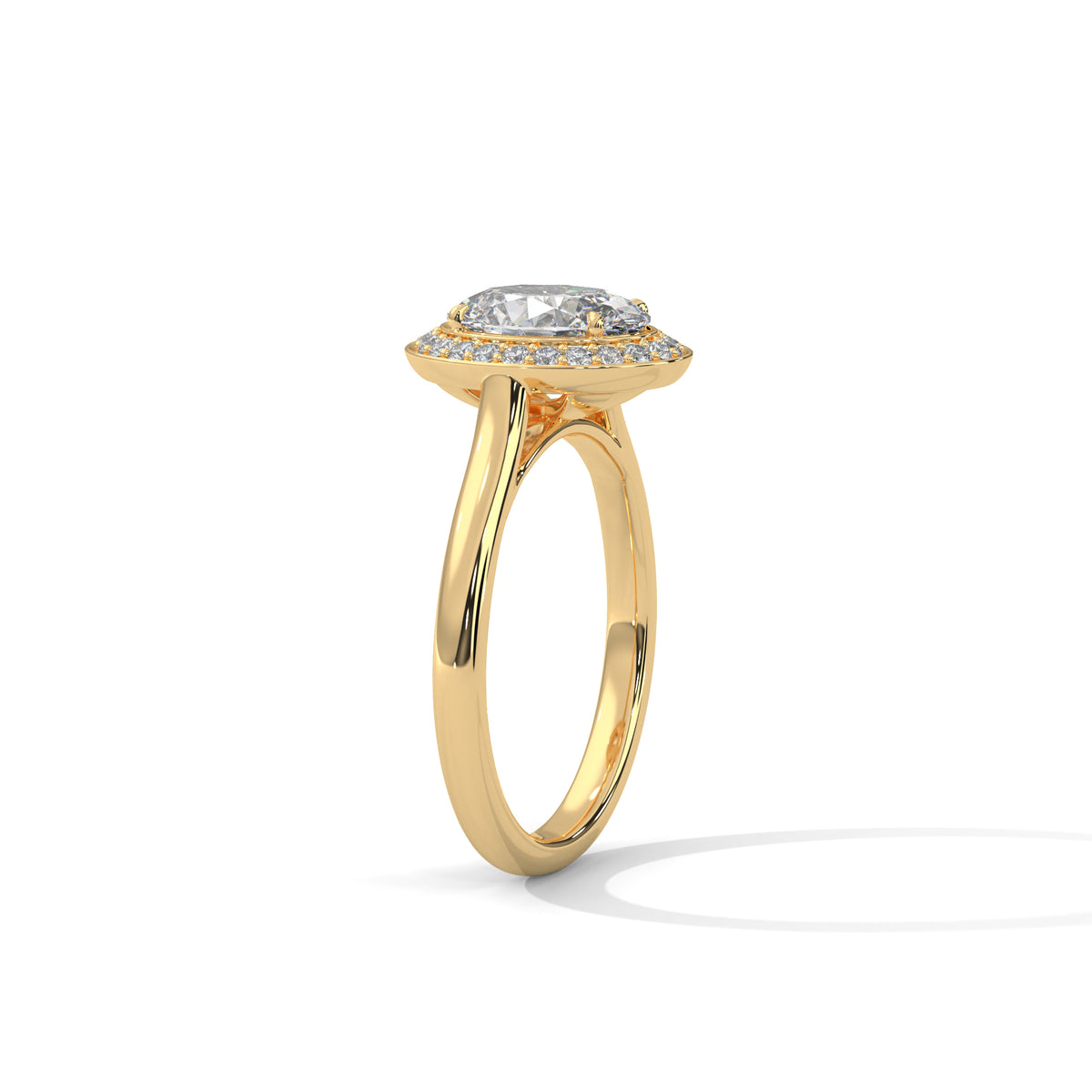 oval-14k yellow gold|oval-18k yellow gold