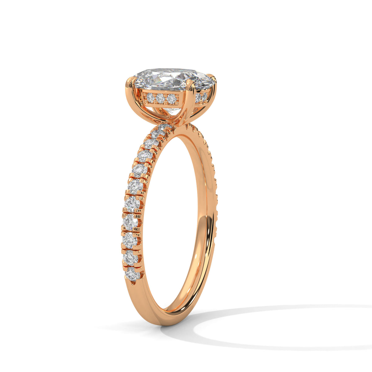 oval-14k rose gold|oval-18k rose gold