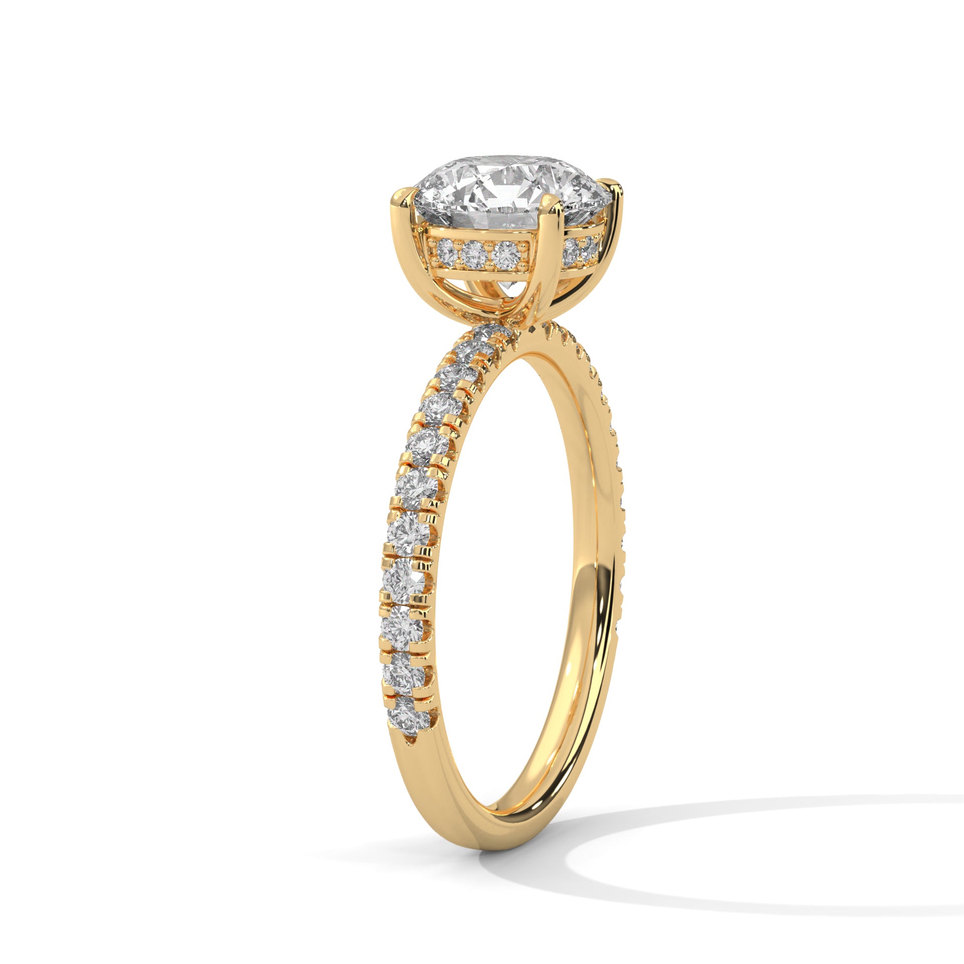 round-14k white gold|round-18k white gold|round-platinum