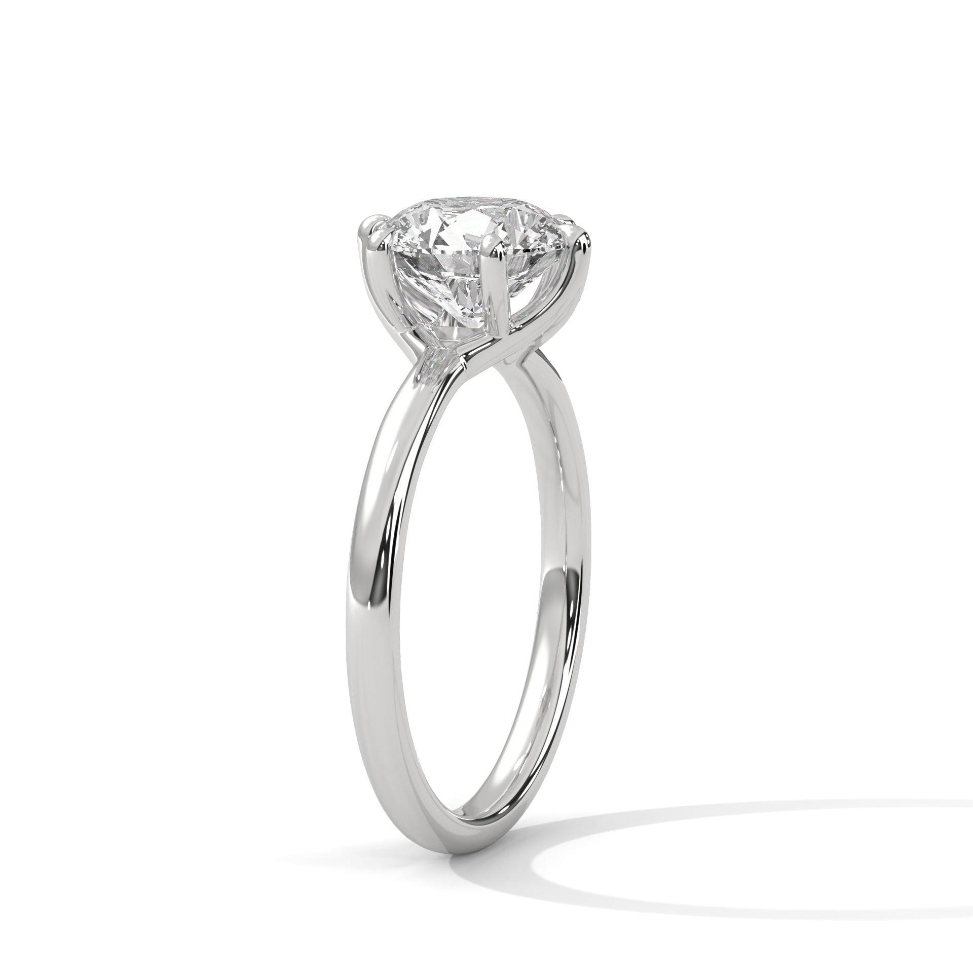round-14k white gold|round-18k white gold|round-platinum