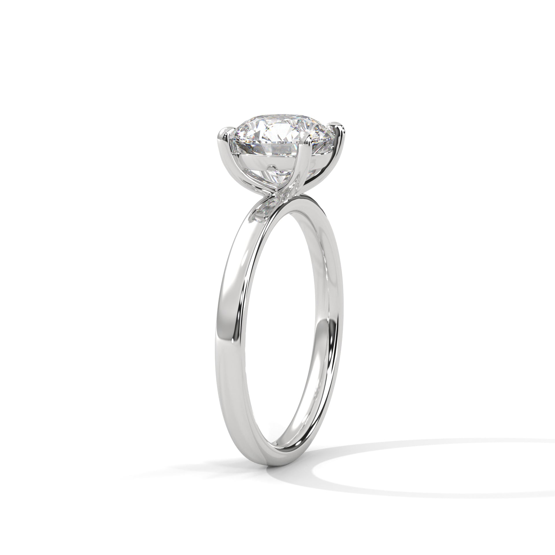 round-14k white gold|round-18k white gold|round-platinum