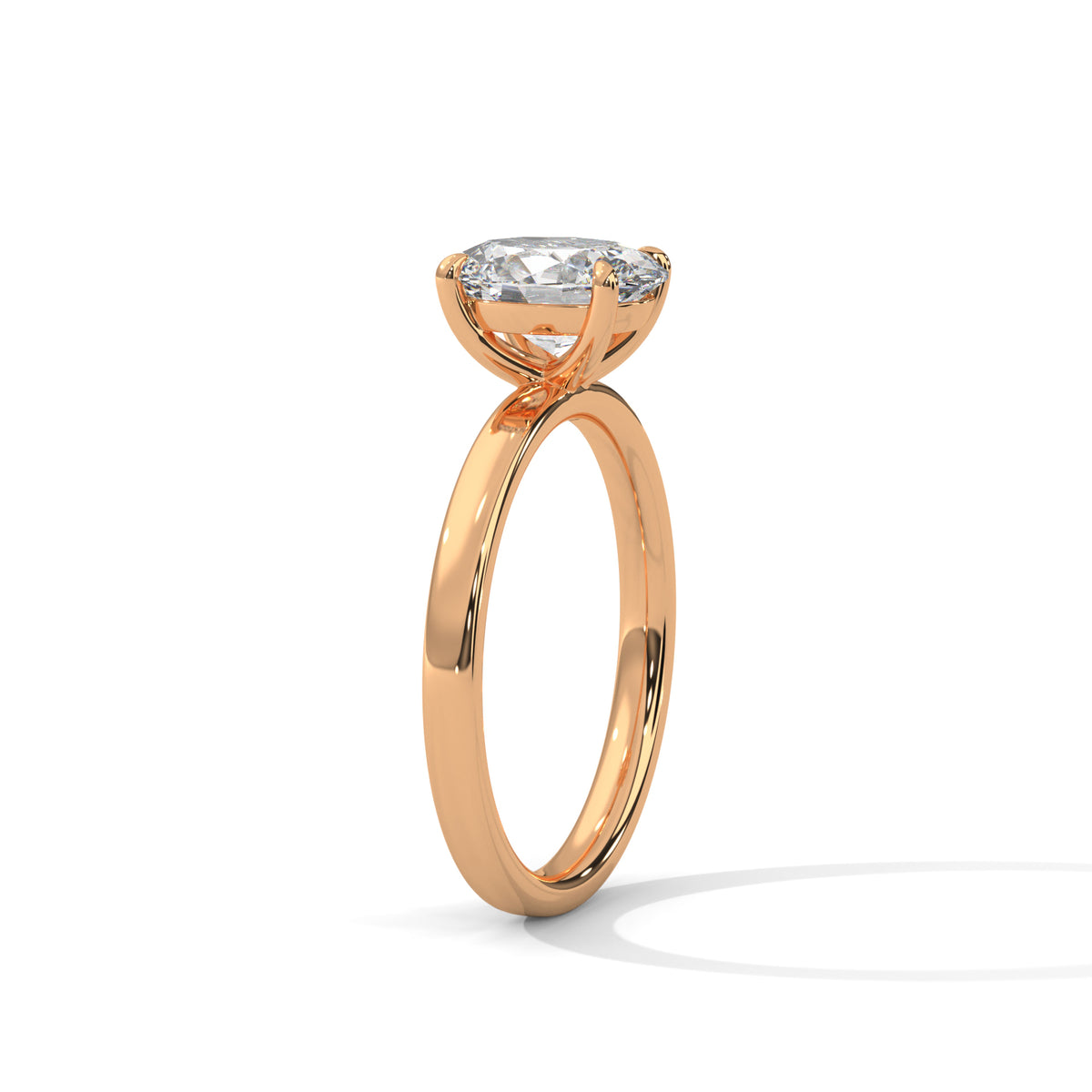oval-14k rose gold|oval-18k rose gold