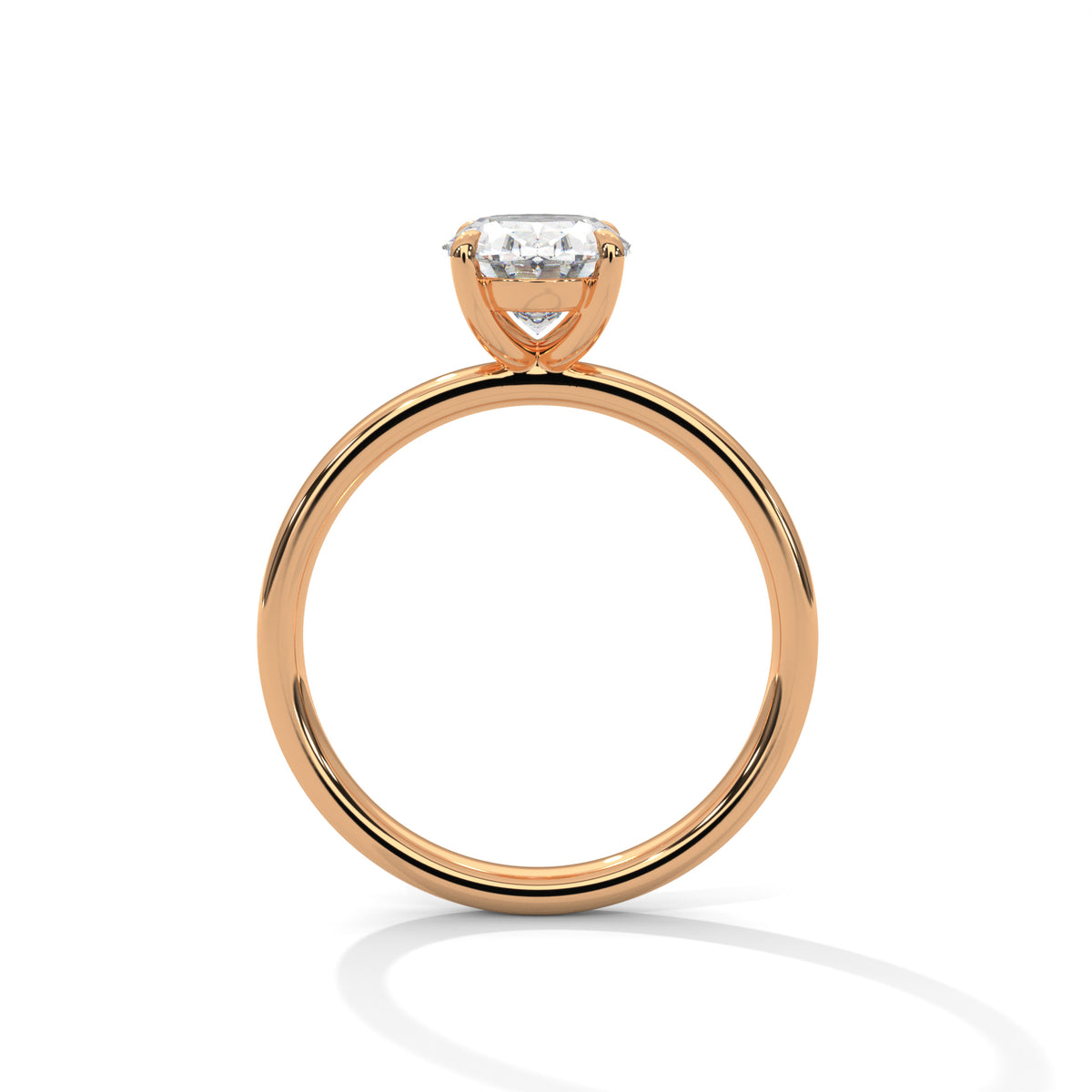 oval-14k rose gold|oval-18k rose gold