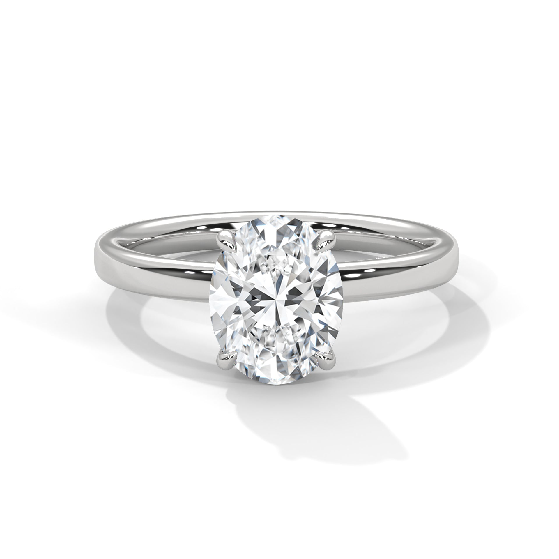 oval-14k white gold|oval-18k white gold|oval-platinum