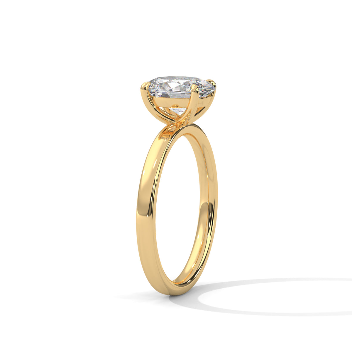 oval-14k yellow gold|oval-18k yellow gold