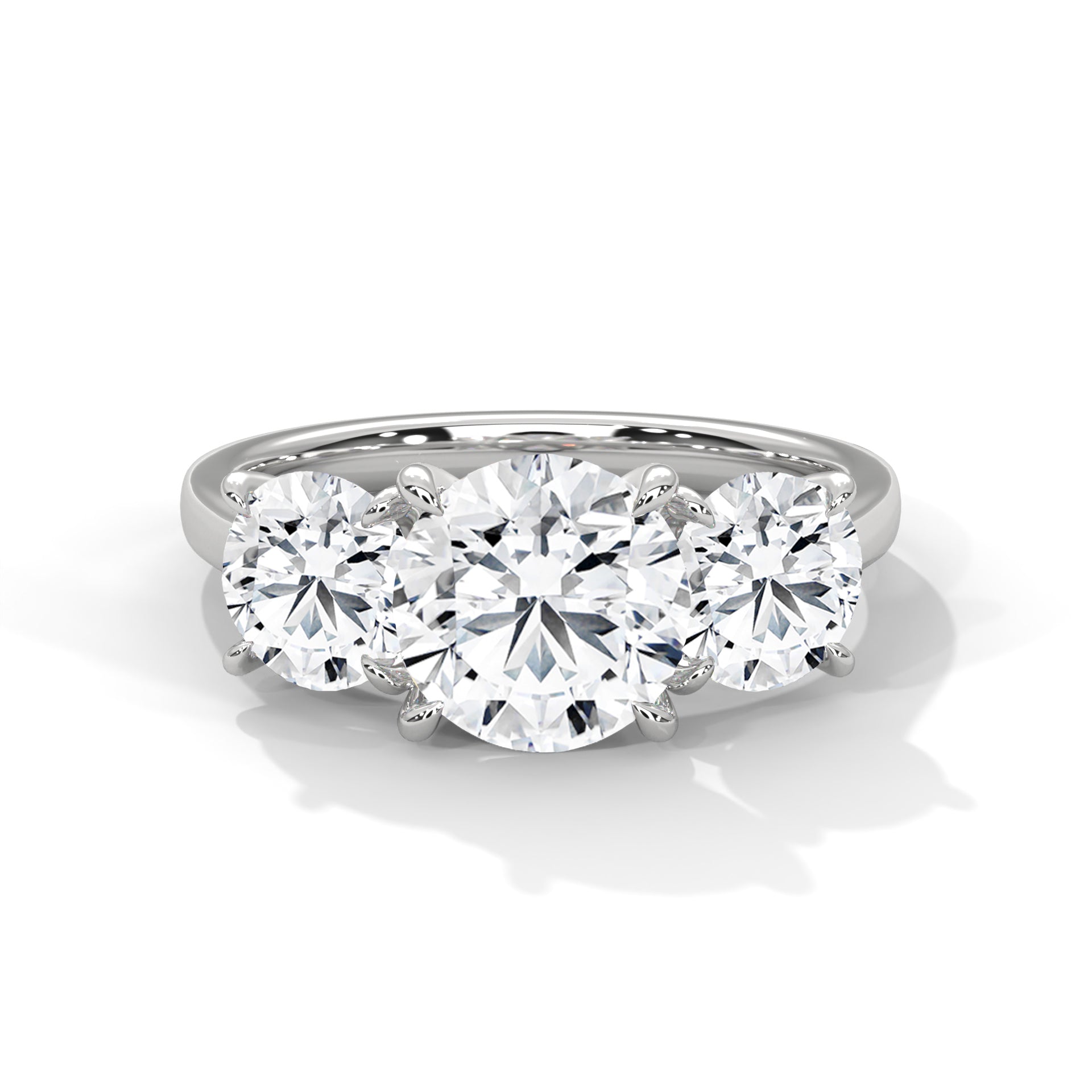 round-14k white gold|round-18k white gold|round-platinum