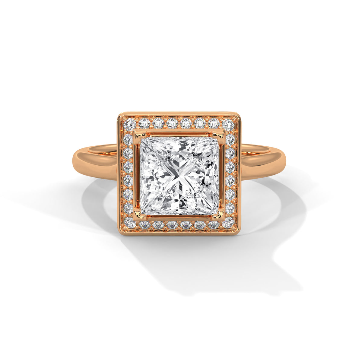 princess-14k rose gold|princess-18k rose gold