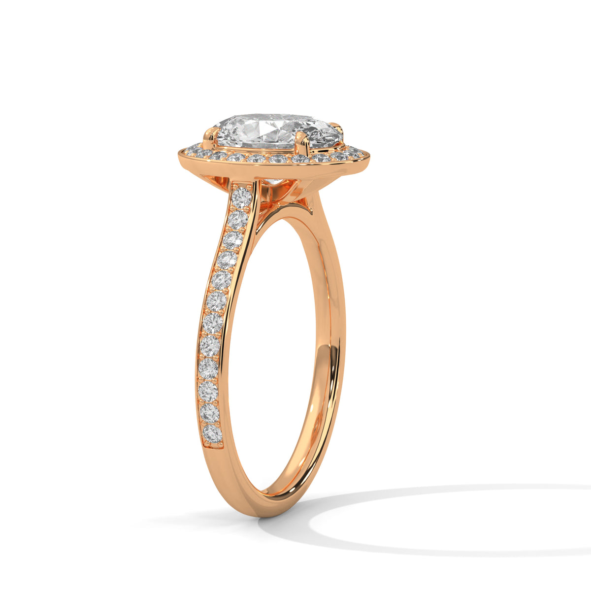 oval-14k rose gold|oval-18k rose gold