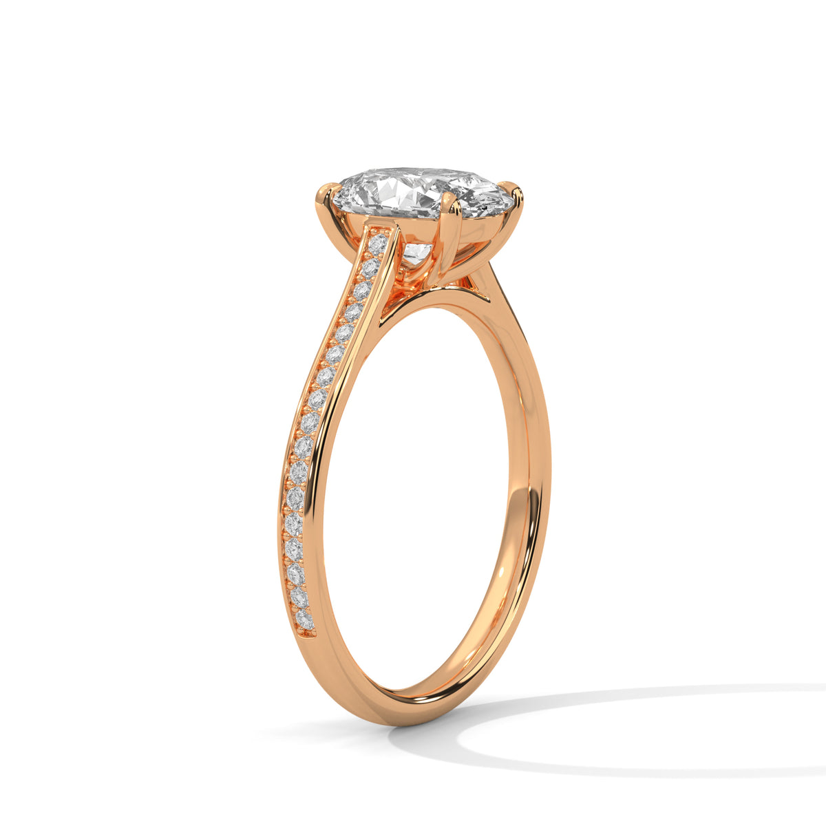 oval-14k rose gold|oval-18k rose gold