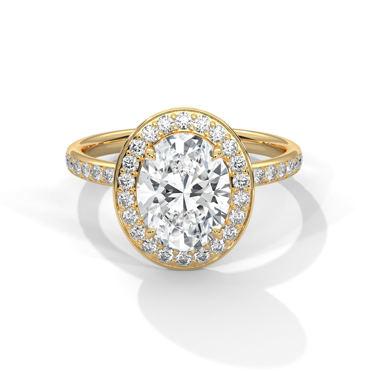 oval-14k yellow gold|oval-18k yellow gold