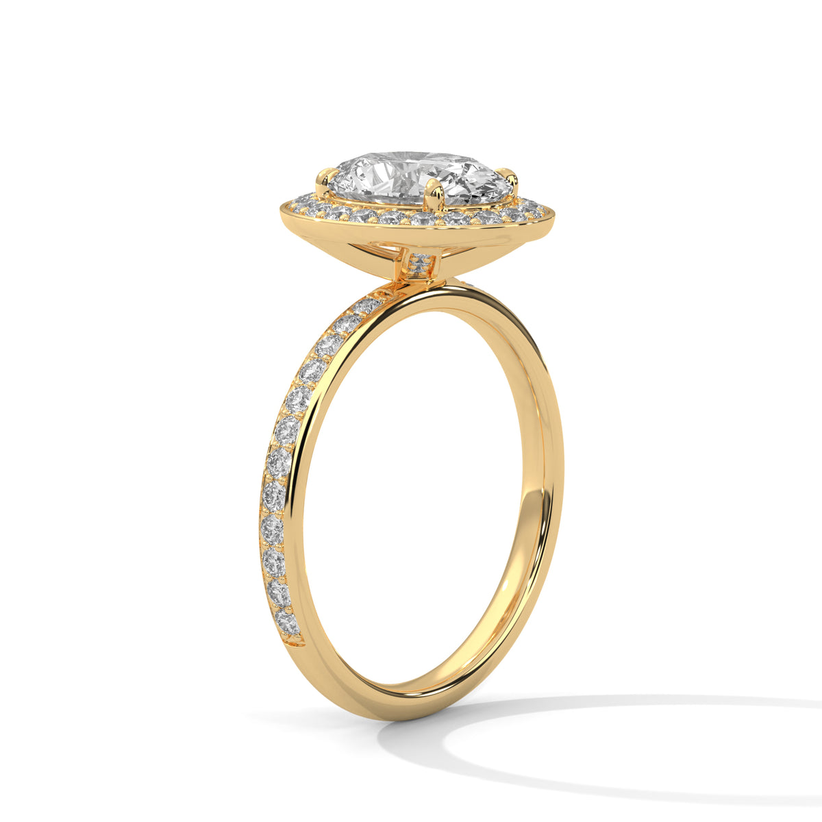 oval-14k yellow gold|oval-18k yellow gold
