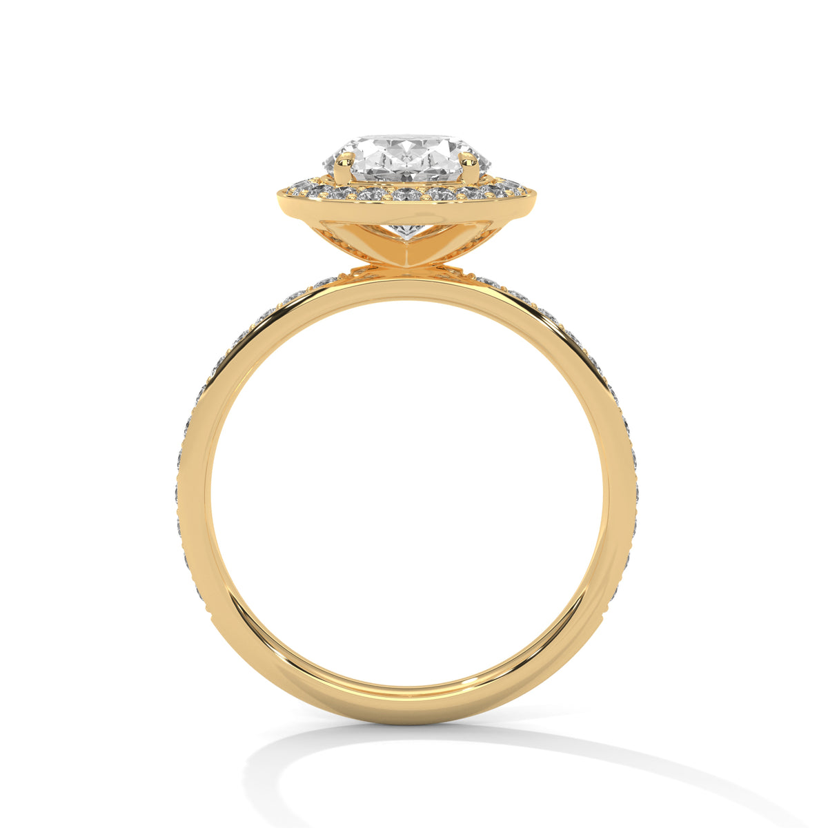 oval-14k yellow gold|oval-18k yellow gold