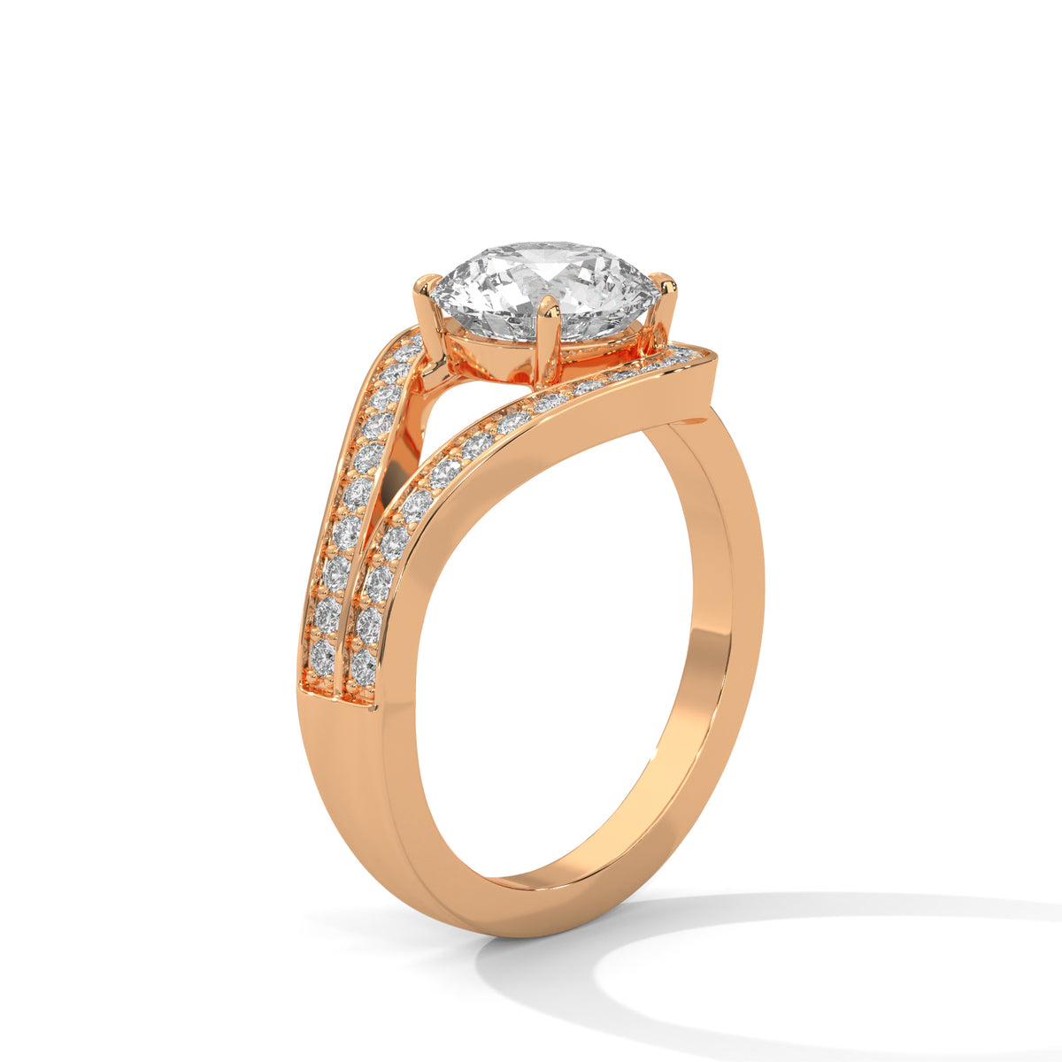 round-14k rose gold|round-18k rose gold