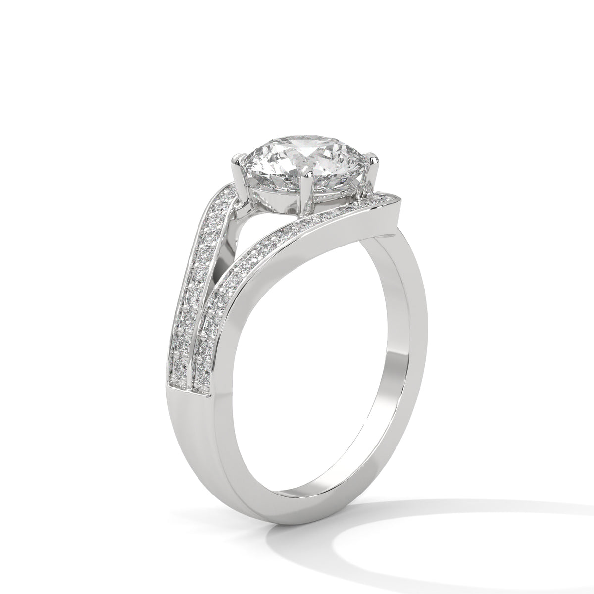 round-14k white gold|round-18k white gold|round-platinum