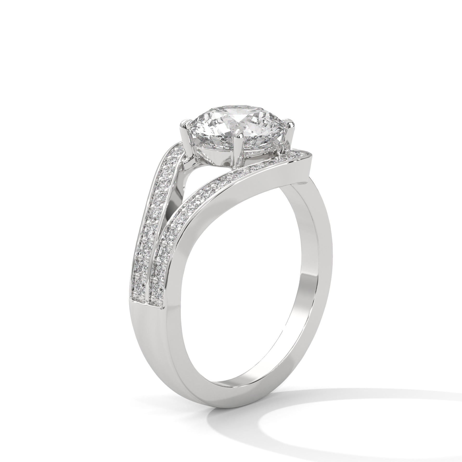 round-14k white gold|round-18k white gold|round-platinum