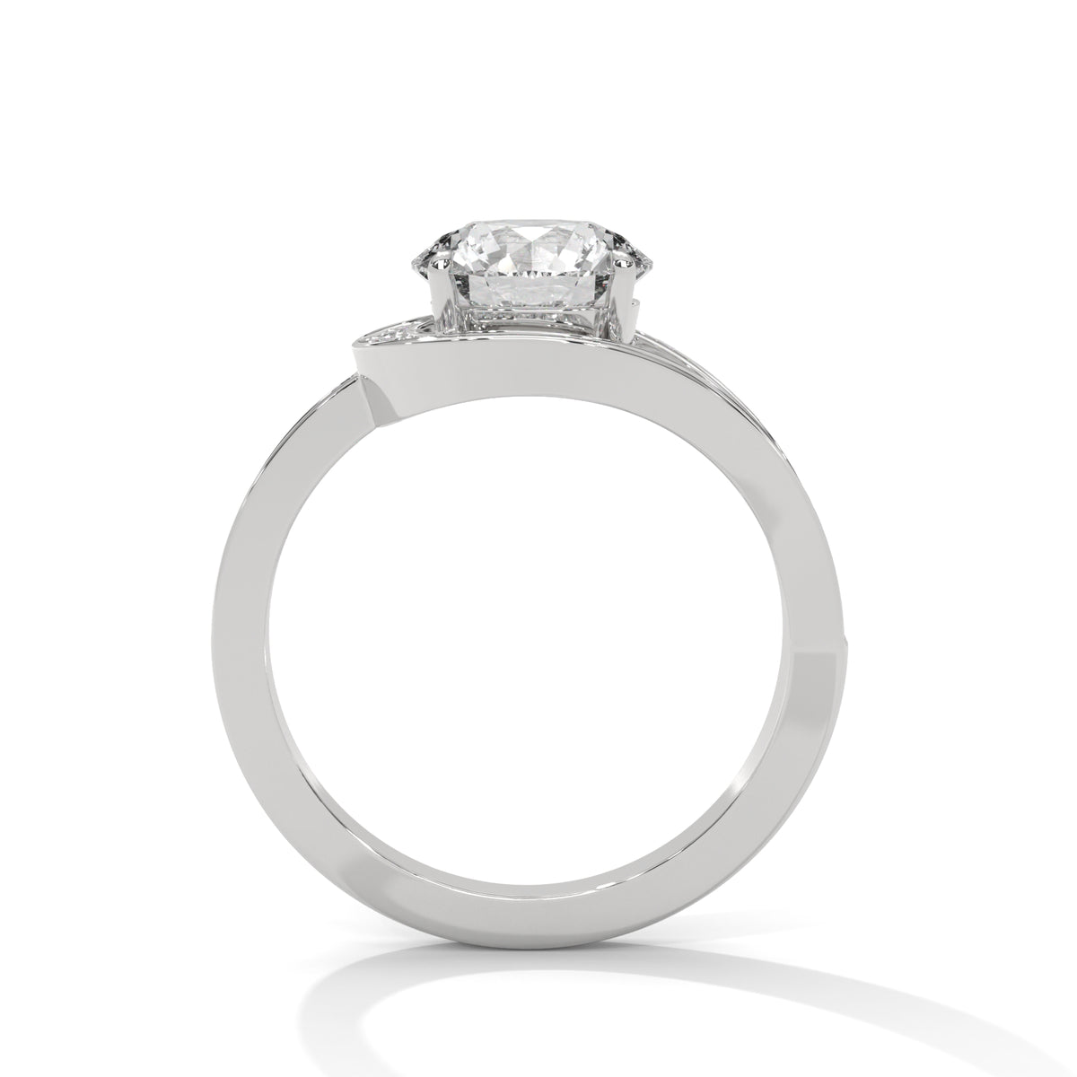 round-14k white gold|round-18k white gold|round-platinum
