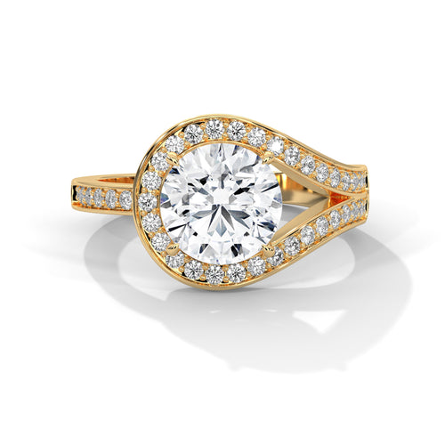 Load image 1 in gallery view. round-14k yellow gold|round-18k yellow gold