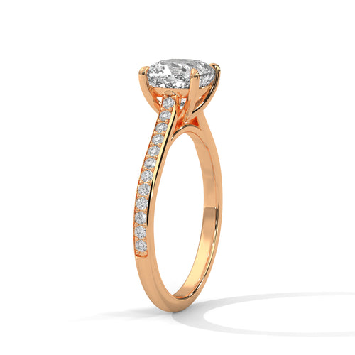 Load image 1 in gallery view. cushion-14k rose gold|cushion-18k rose gold
