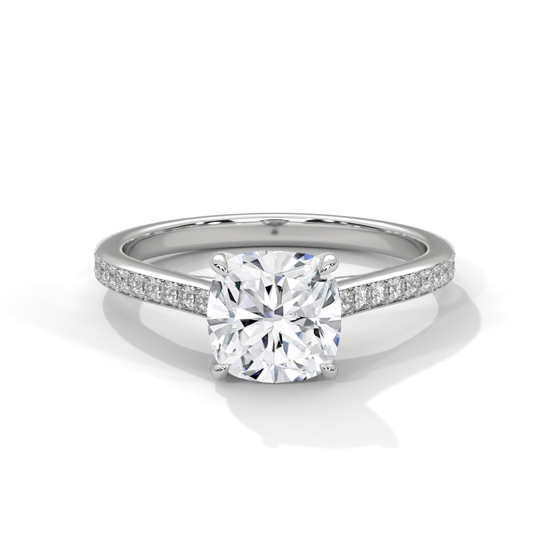 cushion-14k white gold|cushion-18k white gold|cushion-platinum