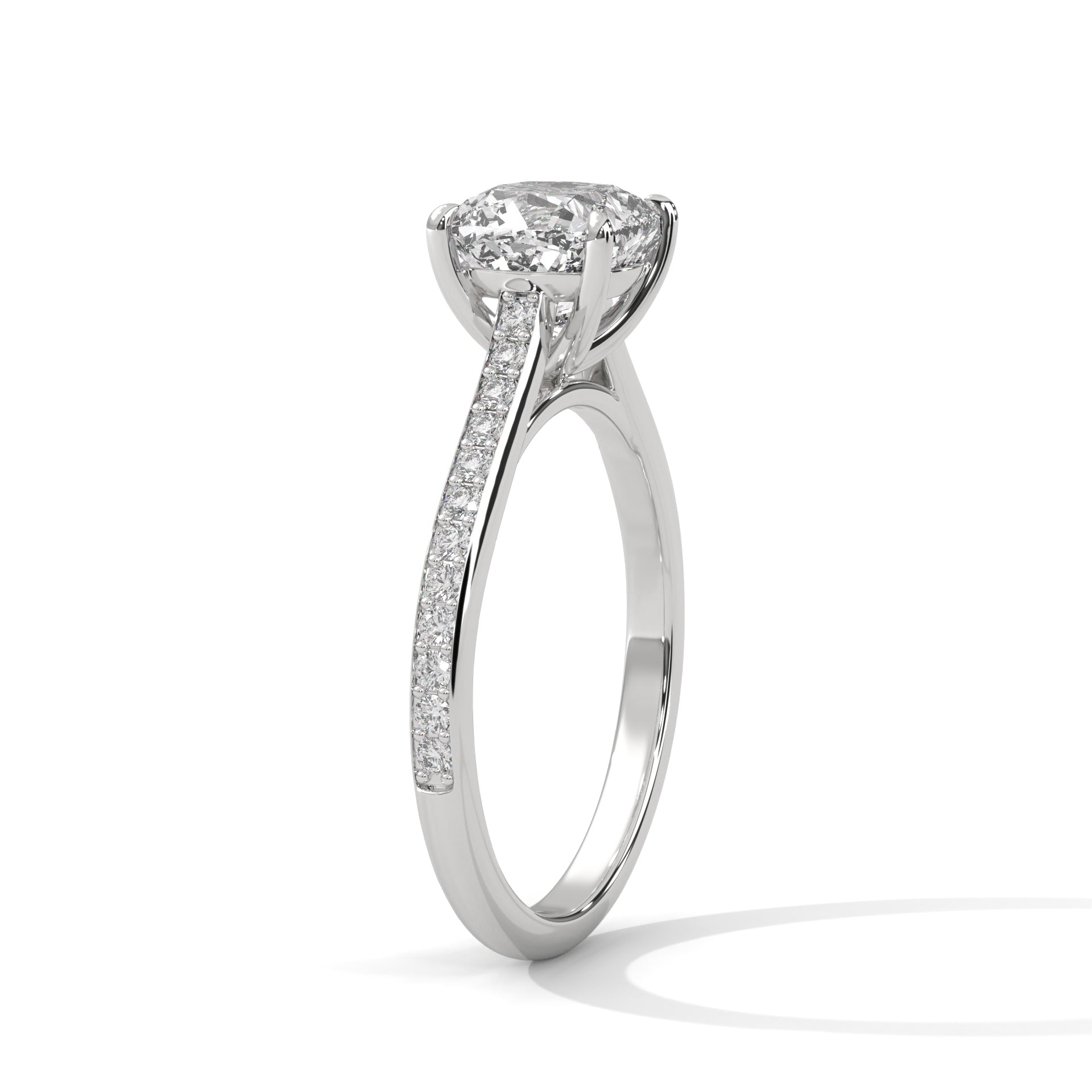 cushion-14k white gold|cushion-18k white gold|cushion-platinum