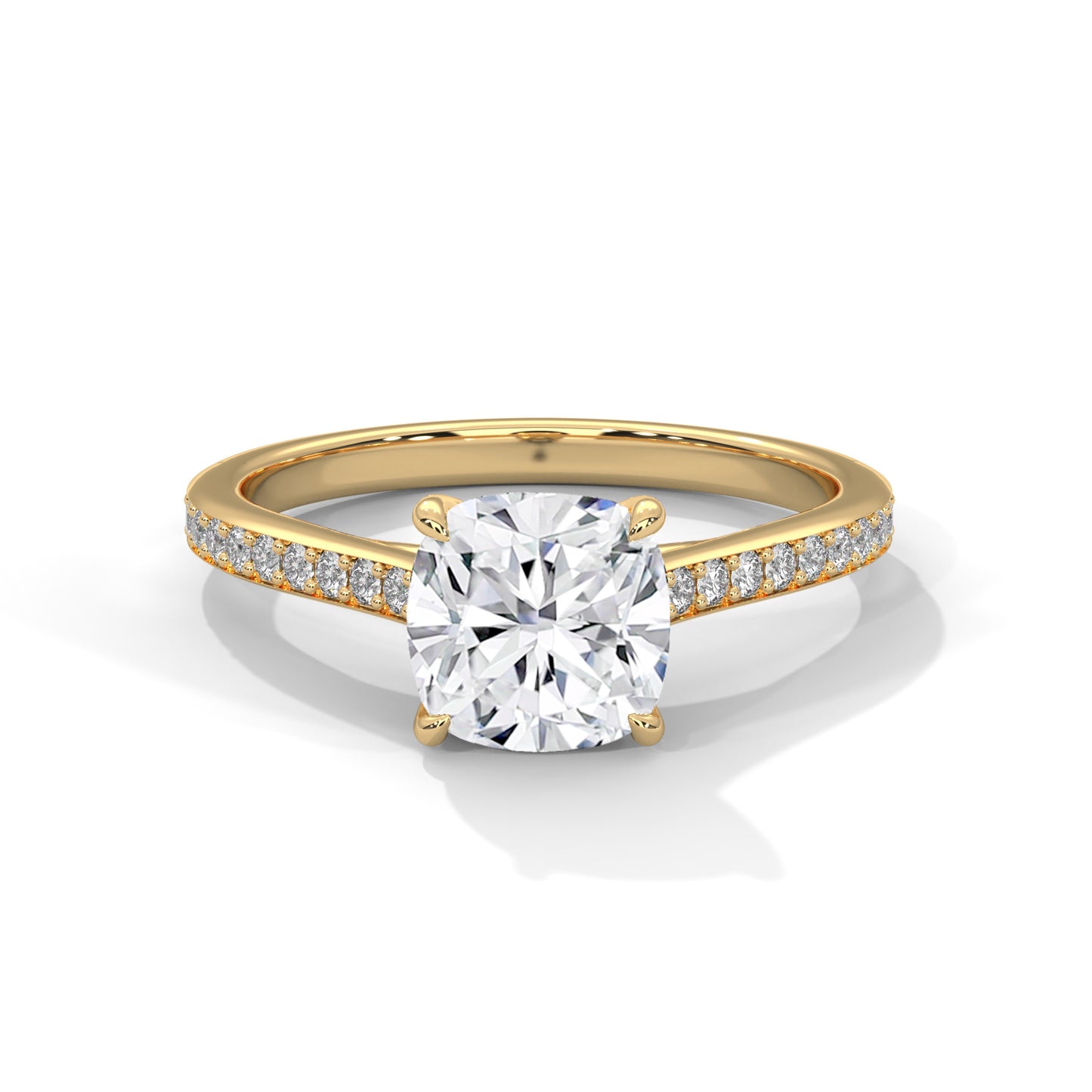 cushion-14k yellow gold|cushion-18k yellow gold