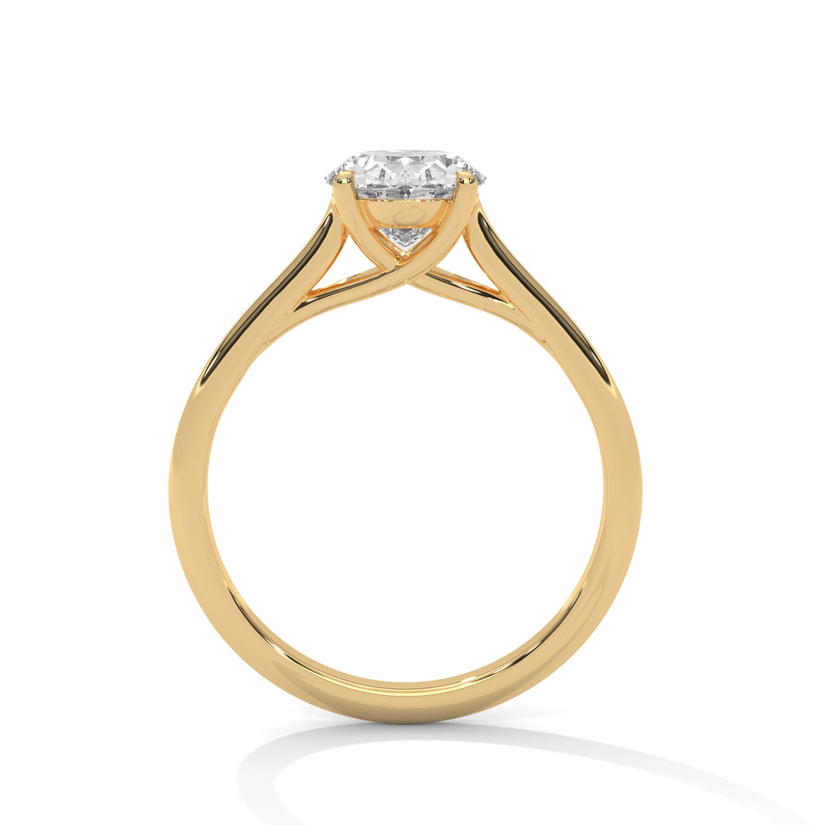 oval-14k yellow gold|oval-18k yellow gold