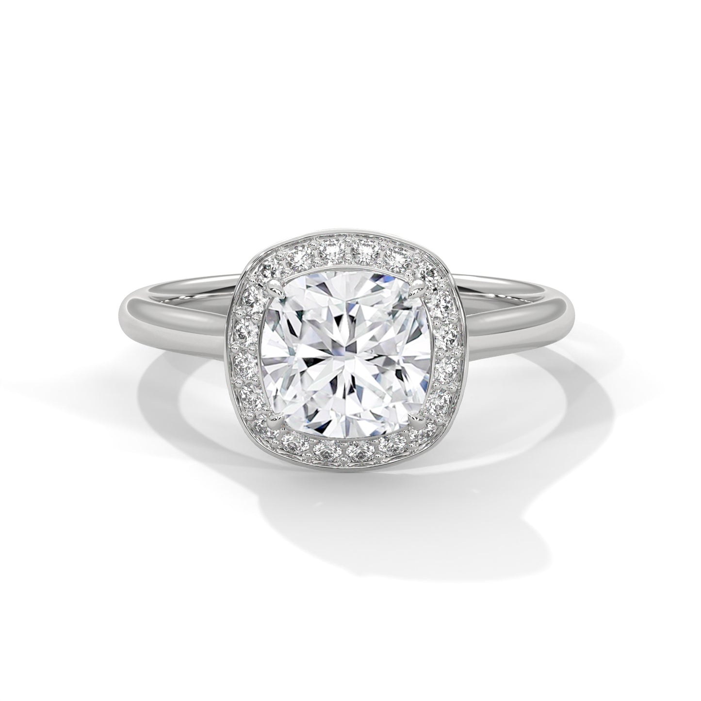 cushion-14k white gold|cushion-18k white gold|cushion-platinum