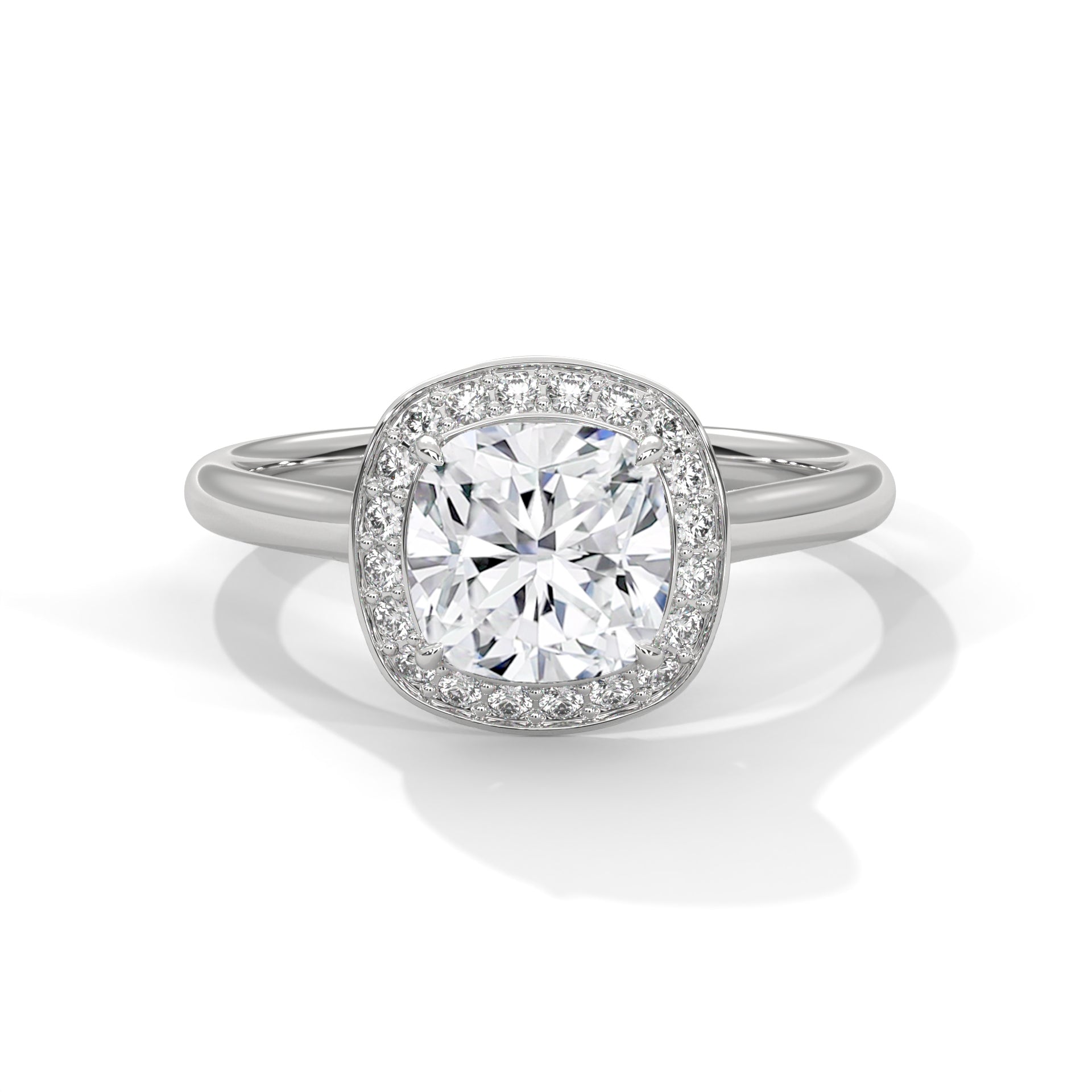 cushion-14k white gold|cushion-18k white gold|cushion-platinum