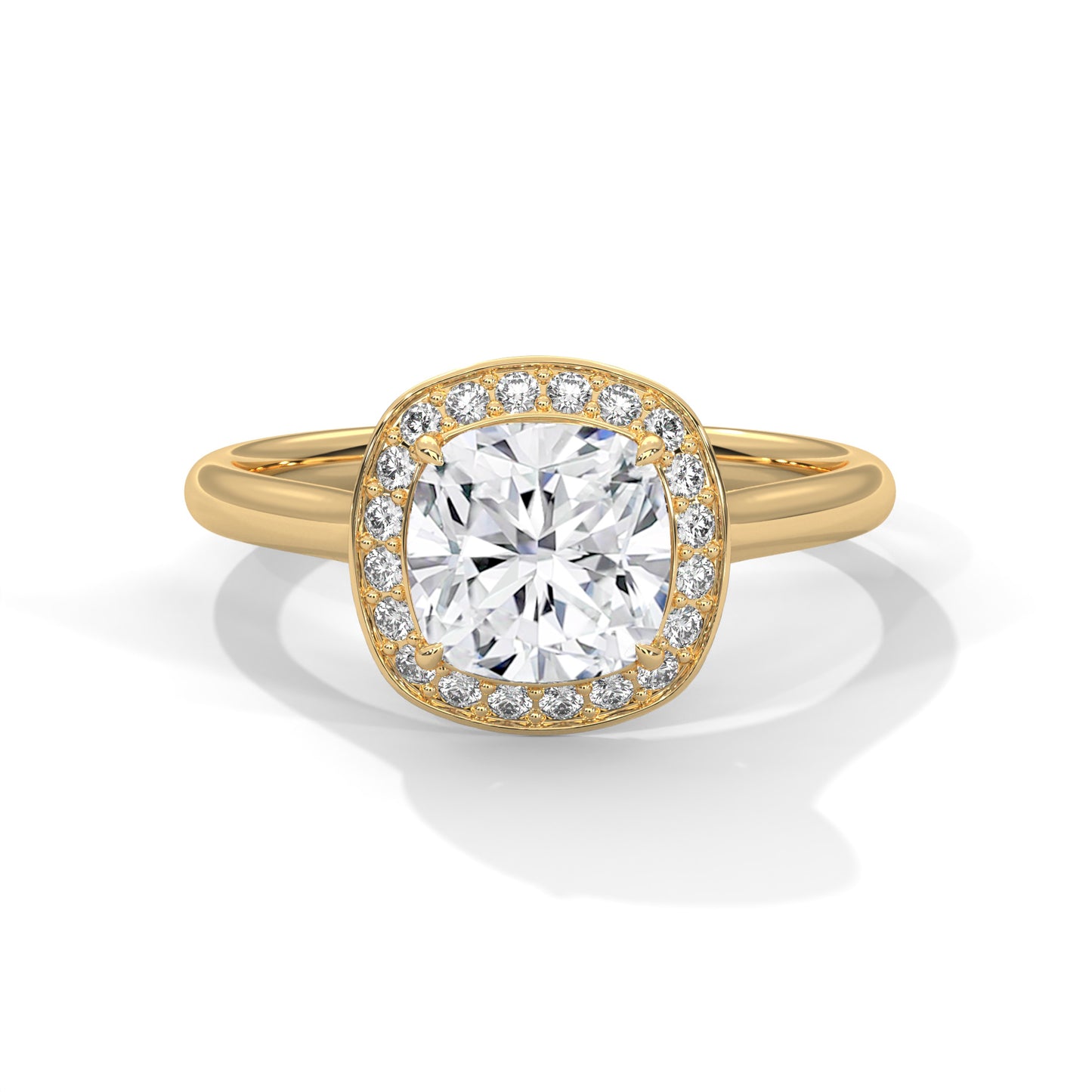 cushion-14k yellow gold|cushion-18k yellow gold