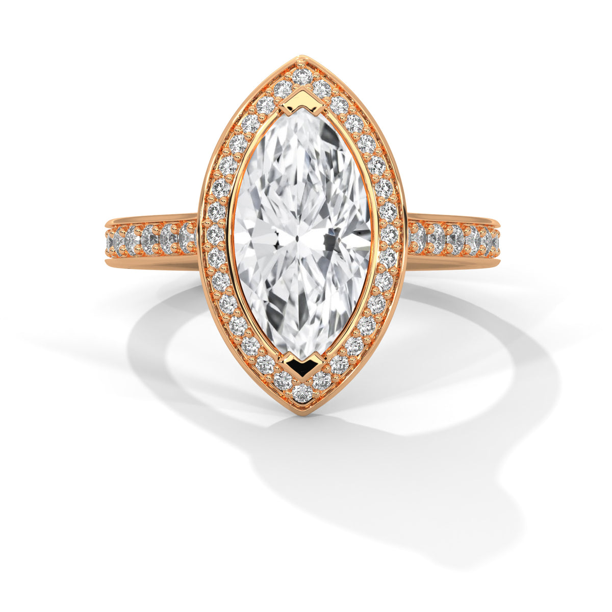 marquise-14k rose gold|marquise-18k rose gold