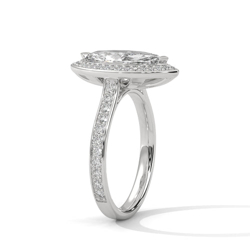 Load image 1 in gallery view. marquise-14k white gold|marquise-18k white gold|marquise-platinum