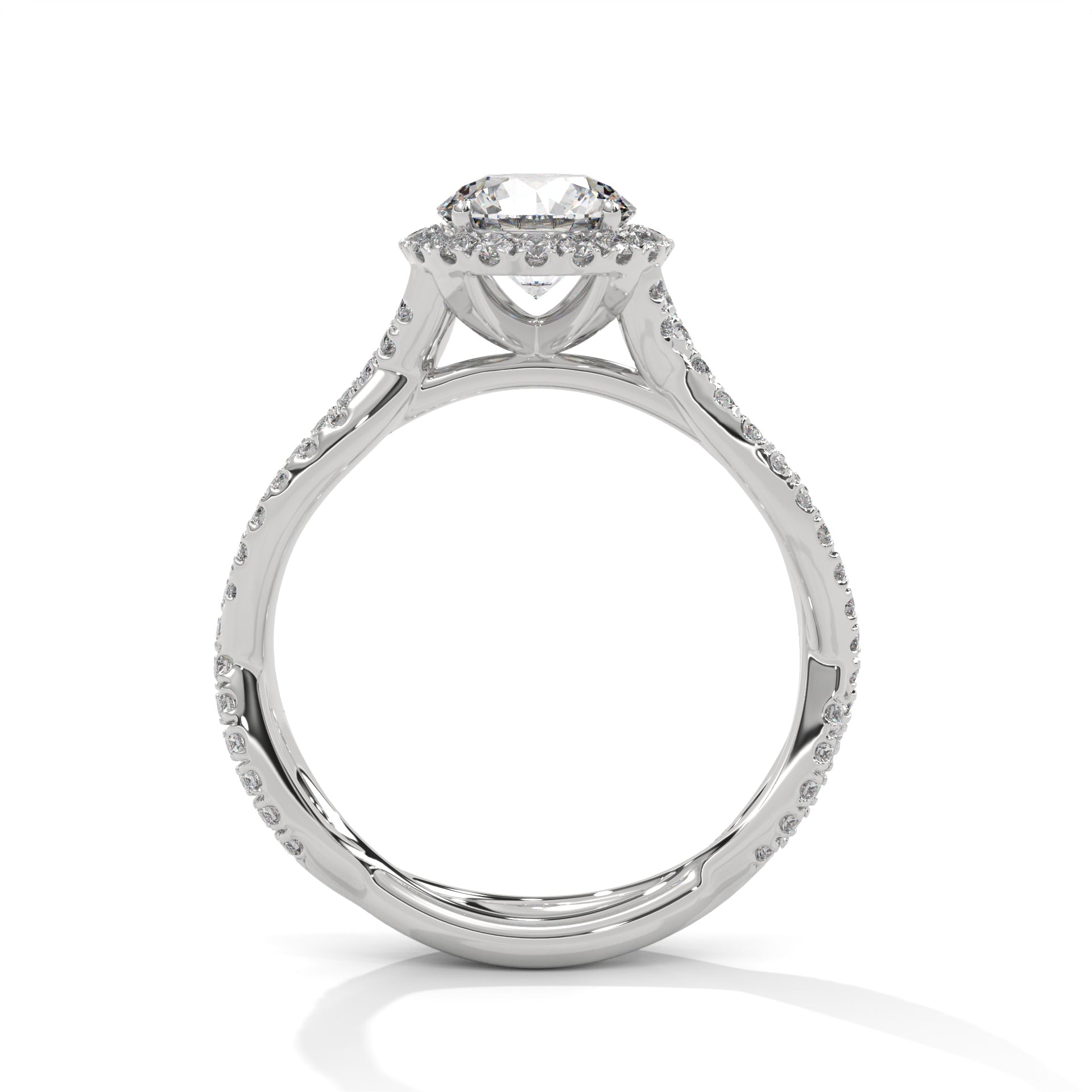 round-14k white gold|round-18k white gold|round-platinum