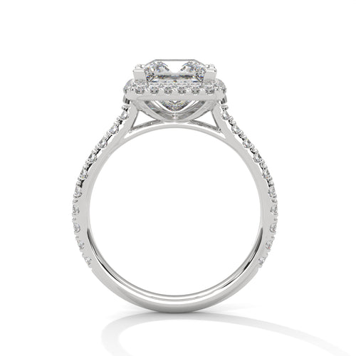 Load image 1 in gallery view. princess-14k white gold|princess-18k white gold|princess-platinum