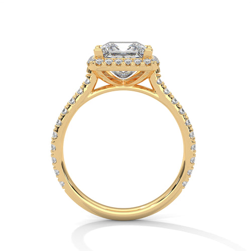 Load image 1 in gallery view. princess-14k yellow gold|princess-18k yellow gold