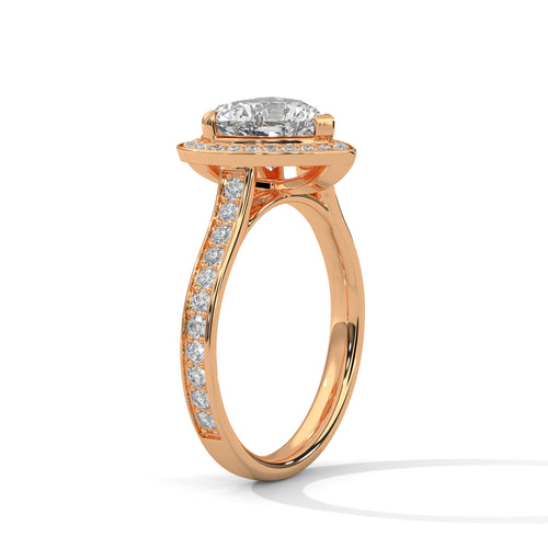 Load image 1 in gallery view. heart-14k rose gold|heart-18k rose gold