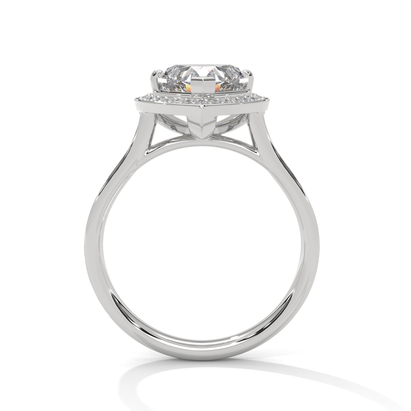 heart-14k white gold|heart-18k white gold|heart-platinum