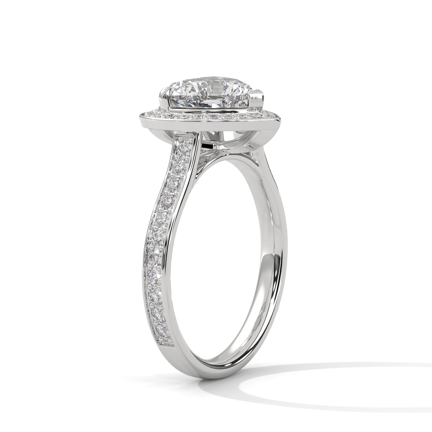 heart-14k white gold|heart-18k white gold|heart-platinum