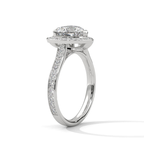 Load image 1 in gallery view. heart-14k white gold|heart-18k white gold|heart-platinum