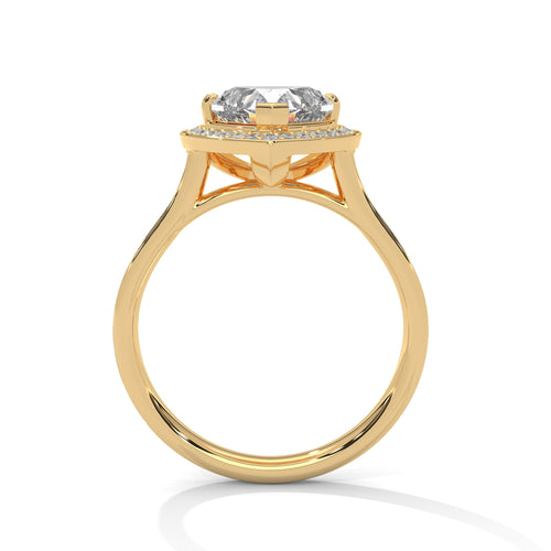 Load image 1 in gallery view. heart-14k yellow gold|heart-18k yellow gold