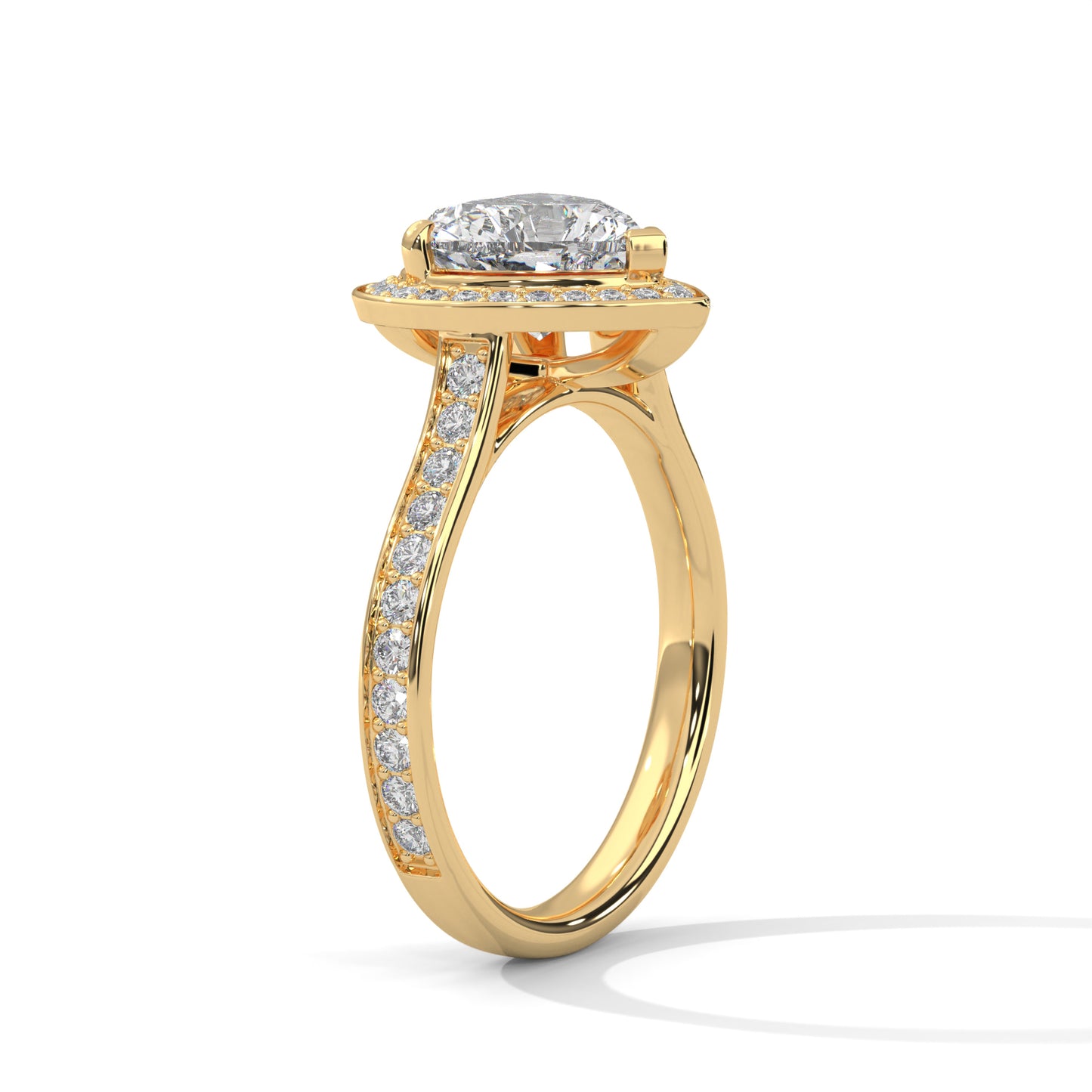 heart-14k yellow gold|heart-18k yellow gold
