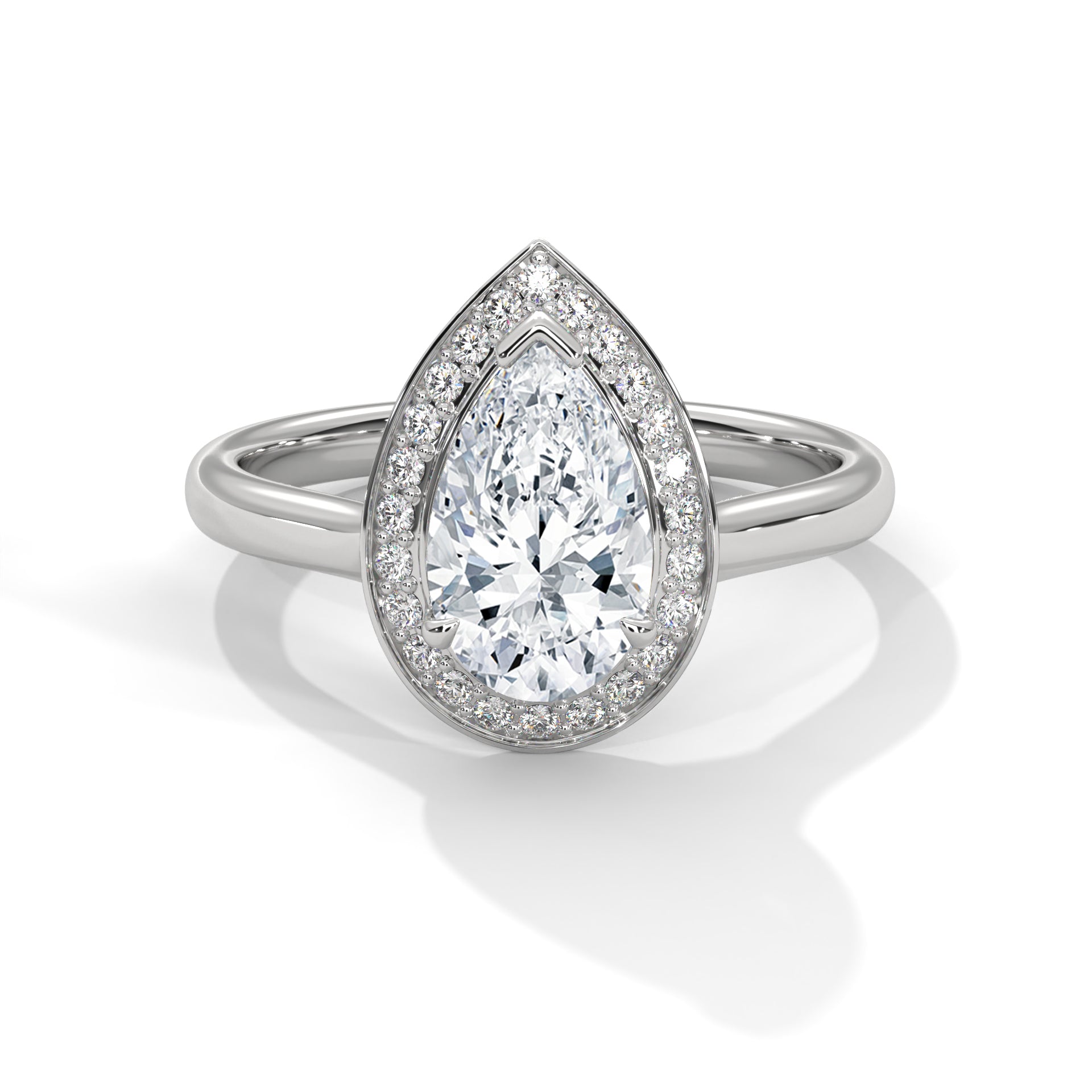 pear-14k white gold|pear-18k white gold|pear-platinum